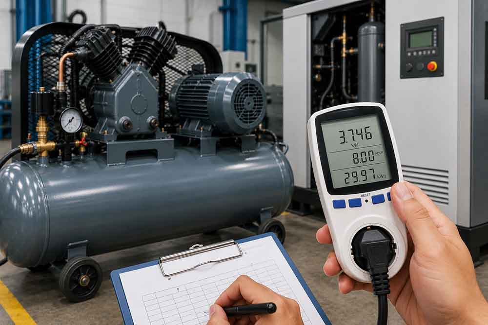 Berapa Konsumsi Listrik Air Compressor? Simak Cara Menghitungnya