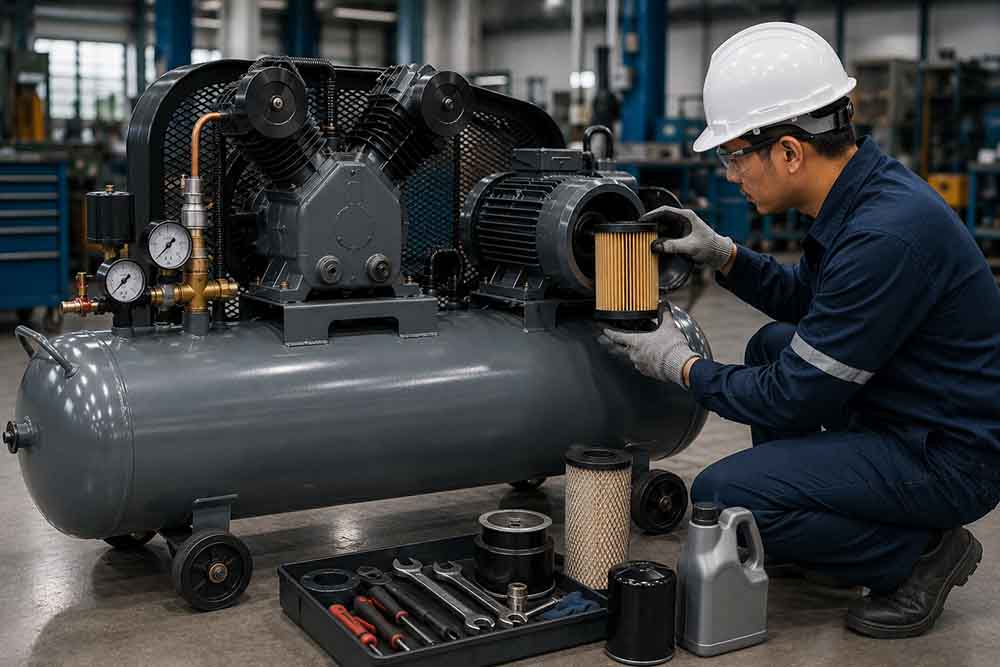 Panduan Perawatan Compressor Agar Awet dan Tidak Mudah Rusak