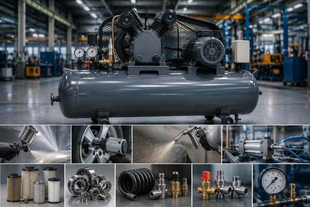 Apa Itu Air Compressor? Fungsi, Jenis, dan Cara Kerjanya Lengkap