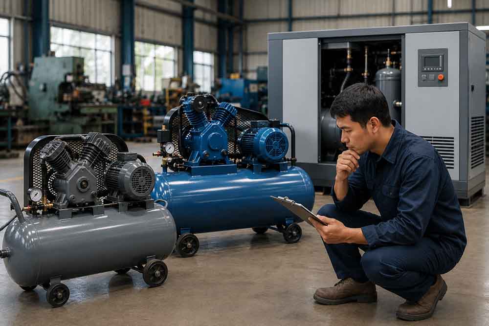 Cara Memilih Compressor yang Tepat untuk Industri dan Bengkel